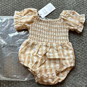 Reverie Threads | Greta Romper in Buffalo (6-12 months)